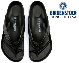 お得な割引クーポン発行中!!【あす楽 対応!!】【ビルケンシュトック ホノルル EVA】BIRKENSTOCK HONOLULU EVA (REGULAR FIT) BLACK 1015487 ブラック ウォッシャブル サンダル レギュラーフィット トング 軽量