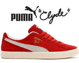 お得な割引クーポン発行中!!【あす楽 対応!!】【送料無料 プーマ クライド OG】PUMA CLYDE OG FOR ATIME RED-PWHT-PRISTINE 391962-02 レッド ホワイト スニーカー