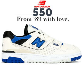 お得な割引クーポン発行中!!【あす楽 対応!!】【送料無料 ニューバランス 550】NEW BALANCE BB550VTA Sea Salt/Team Royal width D スニーカー シーソルト ロイヤル ホワイト バスケットボール