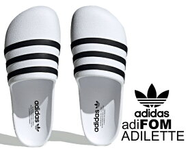 お得な割引クーポン発行中!!【あす楽 対応!!】【アディダス アディフォーム アディレッタ】adidas adiFOM ADILETTE FTWWHT/CBLACK/FTWWHT hq7219 サンダル レディース ミュール クロッグ ホワイト SLIDE スライド スリッポン