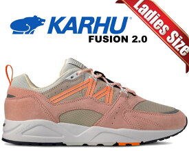 お得な割引クーポン発行中!!【あす楽 対応!!】【送料無料 カルフ フュージョン 2.0】KARHU FUSION 2.0 PEACH WHIP/PEACH NECTAR f804151 レディース スニーカー ピンク グレー ホワイト 北欧 厚底