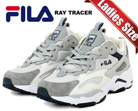 お得な割引クーポン発行中!!【あす楽 対応!!】【送料無料 フィラ レイ トレーサー】FILA RAY TRACER GREY/WHITE wss24030-253 レディース スニーカー グレー ホワイト