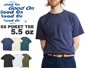 お得な割引クーポン発行中!!【あす楽 対応!!】【グッド オン ショートスリーブ ヘンリー Tシャツ】Good On SS HENLEY TEE gost1102 ヘンリーネック T-シャツ USAコットン 5.5オンス