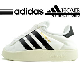 お得な割引クーポン発行中!!【送料無料 アディダス スーパースター ホーム ウィメンズ】adidas SUPERSTAR HOME W FTWWHT/CBLACK/OWHITE ie1435 フットウェアホワイト コアブラック オフホワイト ルームシューズ サンダル スリッポン