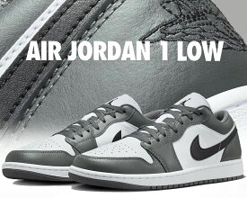 [ ポイント5倍&最大2000円OFFクーポン ] 【ナイキ エアジョーダン ワン ロー ホワイト ブラック アイアングレー】NIKE AIR JORDAN 1 LOW wht/blk-iron grey 553558-152