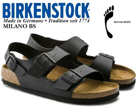 [ 15時までの注文で最短即日発送!! ] 【ビルケンシュトック ミラノ BS レギュラーフィット ブラック】BIRKENSTOCK MILANO BS(REGULAR FIT) BLACK 34791