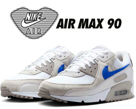 [ ポイントUP & お得な割引クーポン!! ] 【ナイキ エアマックス 90 ホワイト レーサーブルー カレッジグレー】NIKE AIR MAX 90wht/racer blue-college grey dm0029-110