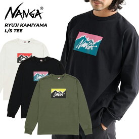 [最短即日発送!! & お得なクーポン!!] 【ナンガ リュウジカミヤマ ロングスリーブ Tシャツ】NANGA RYUJI KAMIYAMA L/S TEE c2530-1l003z