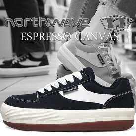 [ ポイントUP & 最大2000円OFFクーポン ] 【ノースウェーブ エスプレッソ キャンバス ブラック ホワイト】Northwave ESPRESSO CANVAS BLACK/WHITE nw004-blw