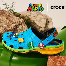 [ ポイントUP&最大2000円OFFクーポン ] 【クロックス スーパーマリオ コア クラシック クロッグ マルチ】crocs SUPER MARIO CORE CLASSIC CLOG MULTI 212138-90h