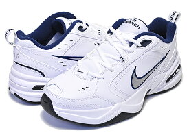 [最短即日発送!! & お得なクーポン!!] 【ナイキ エア モナーク 4】NIKE AIR MONARCH IV white/metallic silver【DAD SHOES ダッドシューズ スニーカー メンズ】ワイズ D