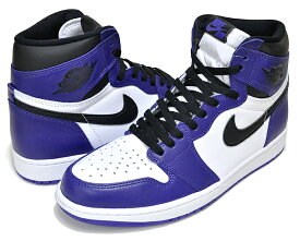 お得な割引クーポン発行中!【ナイキ エアジョーダン 1 ハイ OG】NIKE AIR JORDAN 1 RETRO HI OG court purple/black-white 555088-500 スニーカー スニーカー AJ1 コートパープル