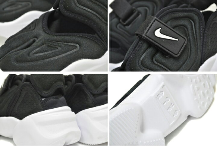 楽天市場 お得な割引クーポン発行中 あす楽 対応 ナイキ ウィメンズ エア アクア リフト Nike Wmns Aqua Rift Black White White Cw7164 001 スニーカー ブラック レディース 厚底 足袋 Ltd Sports Online Store