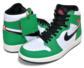 [ ポイントUP & 最大2000円OFFクーポン ] 【ナイキ ウィメンズ エアジョーダン 1 ハイ OG】NIKE WMNS AIR JORDAN 1 HIGH OG lucky green/black-white-sail db4612-300 スニーカー レディース AJ1 グリーン ブラック ホワイト レッド