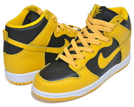 お得な割引クーポン発行中!!【あす楽 対応!!】【ナイキ ダンク ハイ プレスクール】NIKE DUNK HIGH SP(PS) IOWA black/varsity maize dc9053-002 キッズ スニーカー 子供靴 レザー アイオワ ブラック バーシティメイズ 黒黄