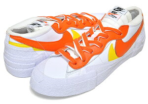お得な割引クーポン発行中!!【ナイキ ブレザー ロー サカイ】NIKE BLAZER LOW / SACAI white/magma orange-wht dd1877-100 スニーカー ホワイト マグマ オレンジ