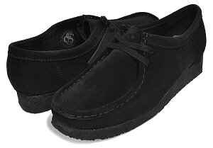 N[NX EBY r[ ubN XEF[h fB[X XG[h CLARKS W WALLABEE BLACK SUEDE 26155522