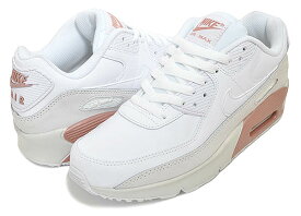 お得な割引クーポン発行中!!【あす楽 対応!!】【ナイキ エアマックス 90 レザー ガールズ】NIKE AIR MAX 90 LTR (GS) white/wht-summit white cd6864-117 レディース スニーカー AM90 サミットホワイト ベージュ