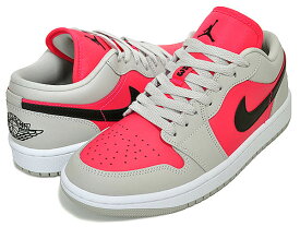 お得な割引クーポン発行中!!【あす楽 対応!!】【ナイキ ウィメンズ エアジョーダン 1 ロー】NIKE WMNS AIR JORDAN 1 LOW lt iron ore/black-siren red dc0774-060 レディース スニーカー AJ1サイレンレッド