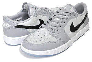 お得な割引クーポン発行中!!【ナイキ エアジョーダン 1 ロー ゴルフ】NIKE AIR JORDAN 1 LOW GOLF WOLF GREY wolf grey/blk-photon dust dd9315-002 ゴルフシューズ AJ1 ローカット ウルフグレー スパイクレス