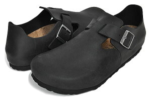 [ �|�C���g5�{&�ő�2000�~OFF�N�[�|�� ] �y�r���P���V���g�b�N �����h�� BS ���M�����[�zBIRKENSTOCK LONDON BS (REGULAR FIT) BLACK 0166541 ���M�����[�t�B�b�g �u���b�N �I�C���h���U�[ �k�o�b�N �V���[�Y