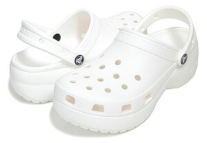 ȊN[|s!!yNbNX NVbN vbgtH[ NbO EBYzcrocs CLASSIC PLATFORM CLOG W WHITE 206750-100 zCg fB[X 