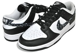 お得な割引クーポン発行中!【ナイキ ウィメンズ ダンク ロー エッセンシャル】NIKE WMNS DUNK LOW ESS PAISLEY PACK white/black-white-blk dh4401-100 レディース スニーカー ペイズリー ブラック