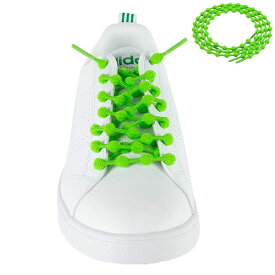 お得な割引クーポン発行中!【クールノット 結ばない靴ひも】COOLKNOT GREEN L ha75a1-gr グリーン 緑 シューレース 靴紐