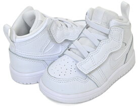 お得な割引クーポン発行中!!【あす楽 対応!!】【ナイキ ジョーダン 1 ミッド トドラー】NIKE JORDAN 1 MID ALT (TD) white/white-wht-wht ar6352-126 キッズ スニーカー AJ1 ホワイト 白 子供靴 ジュニア ベビー ベルクロ