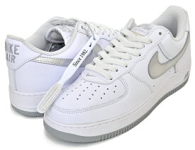 お得な割引クーポン発行中!!【あす楽 対応!!】【ナイキ エアフォース 1 ロー レトロ】NIKE AIR FORCE 1 LOW RETRO white/metallic silver dz6755-100 COLOR OF THE MONTH 40周年 アニバーサリー Anniversary Edition AF1 ホワイト メタリックシルバー