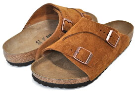 お得な割引クーポン発行中!!【あす楽 対応!!】【ビルケンシュトック チューリッヒ】BIRKENSTOCK ZURICH BS (REGULAR FIT) MINK 1023842 ミンク スエードレザー ベルト サンダル レギュラー