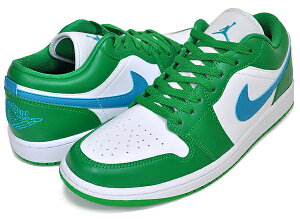 ȊN[|s!yiCL EBY GAW[_ 1 [zNIKE WMNS AIR JORDAN 1 LOW lucky green/aqua tone-white dc0774-304 fB[X Xj[J[ AJ1 bL[O[ zCg ANA