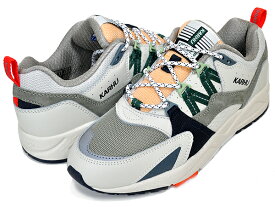 お得な割引クーポン発行中!!【あす楽 対応!!】【カルフ フュージョン 2.0】KARHU FUSION 2.0 LILY WHITE/FOLIAGE GREEN f804140 レディース スニーカー 北欧 厚底 リリーホワイト フォウリイジグリーン