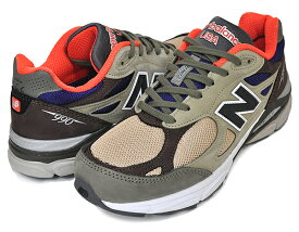 お得な割引クーポン発行中!!【あす楽 対応!!】【ニューバランス M990 V3】NEW BALANCE M990BT3 MADE IN U.S.A. BROWN Width D ブラウン パープル オレンジ 990V3