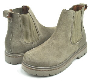 [ 15���܂ł̒����ōŒZ��������!! ] �y�r���P���V���g�b�N �n�C�E�b�h �X���b�|���zBIRKENSTOCK HIGHWOOD SLIP ON (NARROW FIT) TAUPE 1025737 �i���[�t�B�b�g �T�C�h�S�A�u�[�c �`�F���V�[ �g�[�v