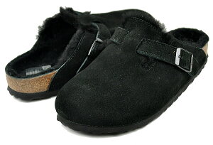 ȊN[|s!!yrPVgbN {Xg VAO i[zBIRKENSTOCK BOSTON VL/SHEARLING (NARROW FIT) BLACK 0259883 i[tBbg fB[X T_ ~[ XG[hU[ 