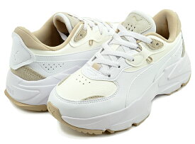 お得な割引クーポン発行中!!【あす楽 対応!!】【プーマ オーキッド 2 ウィメンズ】PUMA ORKID II WNS PUMA WHITE-WARM WHITE 396007-02 ホワイト ベージュ レディース スニーカー 厚底