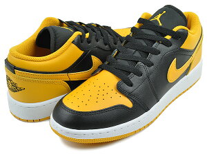 ȊN[|s!!yiCL GAW[_ 1 [ K[YzNIKE AIR JORDAN 1 LOW (GS) black/yellow ochre-white 553560-072 fB[X Xj[J[ CG[I[N ubN AJ1