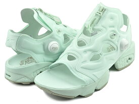 お得な割引クーポン発行中!!【あす楽 対応!!】【リーボック フューリー サンダル ジップ】Reebok INSTAPUMP FURY SANDAL ZIP AQUDUS/VINGRE/CHAL 100074695 アクアグリーン レディース スニーカーサンダル