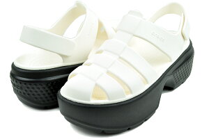 ȊN[|s!!yNbNX Xgv tBbV[} T_zcrocs STOMP FISHERMAN SANDAL CHARK 209938-0wv fB[X `[N zCg ubN  obNXgbv