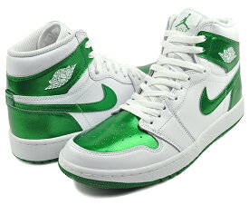 お得な割引クーポン発行中!!【ナイキ エアジョーダン 1 ハイ ゴルフ】NIKE AIR JORDAN 1 HIGH GOLF white/pine green dq0660-130 ホワイト パイングリーン メタリック AJ1 スパイクレス