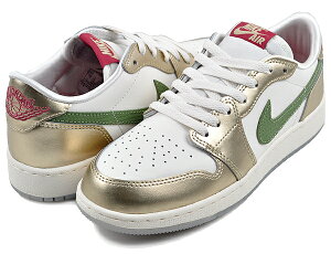 ȊN[|s!!yiCL GAW[_ 1 g [ OG K[Y `Cj[Yj[C[zNIKE AIR JORDAN 1 RTR LOW OG CNY GS sail/oil green-mtlc gold grain fq6593-100 fB[X Xj[J[