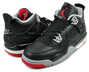 ȊN[|s!!yiCL GAW[_ 4 g K[YzNIKE AIR JORDAN 4 RETRO (GS) BRED REIMAGINED black/fire red-cement grey fq8213-006 Xj[J[ AJ4 ubh C}Wh
