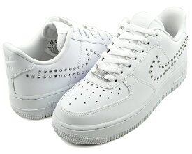 お得な割引クーポン発行中!!【あす楽 対応!!】【ナイキ ウィメンズ エアフォース 1 07】NIKE WMNS AIR FORCE 1 07 wht/chrome-metallic silver fq8887-100 レディース スニーカー ホワイト クローム メタリックシルバー ラインストーン