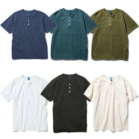 お得な割引クーポン発行中!!【あす楽 対応!!】【グッド オン ショートスリーブ ヘンリー Tシャツ】Good On SS HENLEY TEE gost1102 ヘンリーネック T-シャツ USAコットン 5.5オンス