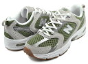 [ 3/15 は「5」のつく日!ポイント2倍!] 【ニューバランス 530】NEW BALANCE MR530GA Khaki width D レディース スニーカー メッシュ ABZORB