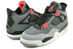 ȊN[|s!!yiCL GAW[_ 4 gzNIKE AIR JORDAN 4 RETRO INFRARED dark grey/infrared 23-black dh6927-061 Ctbh _[NO[ ubN AJIV