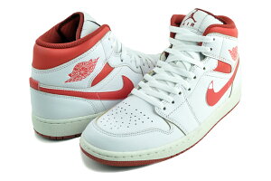 ȊN[|s!!yiCL GAW[_ 1 ~bh SEzNIKE AIR JORDAN 1 MID SE white/lobster-dune red-sail fj3458-160 Xj[J[ AJ1 zCg uX^[ f[bh ZC