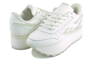 ȊN[|s!!y[{bN NVbNU[ gv tgzReebok CLASSIC LEATHER TRIPLE LIFT CHALK/CHALK/BEIGE 100201090 `[N x[W 4cm  Xj[J[ vbgtH[\[