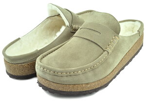 ȊN[|s!!yrPVgbN l[vX VAOzBIRKENSTOCK NAPLES SHEARLING (REGULAR FIT) TAUPE 1028084 g[v M[tBbg {A NbO T_